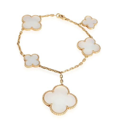 [Eterna Jewels]MAGIC CLOVER MOP GOLD BRACELET 5 MOTIFS