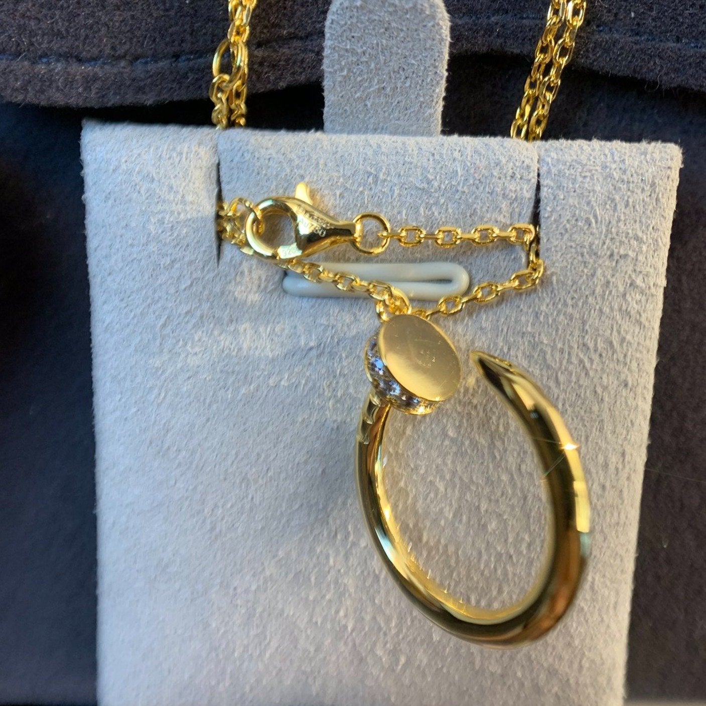 [Eterna Jewels]JUSTE NECKLACE GOLD DIAMONDS