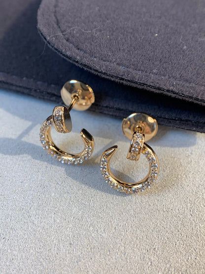 [Eterna Jewels]JUSTE EARRINGS GOLD DIAMONDS