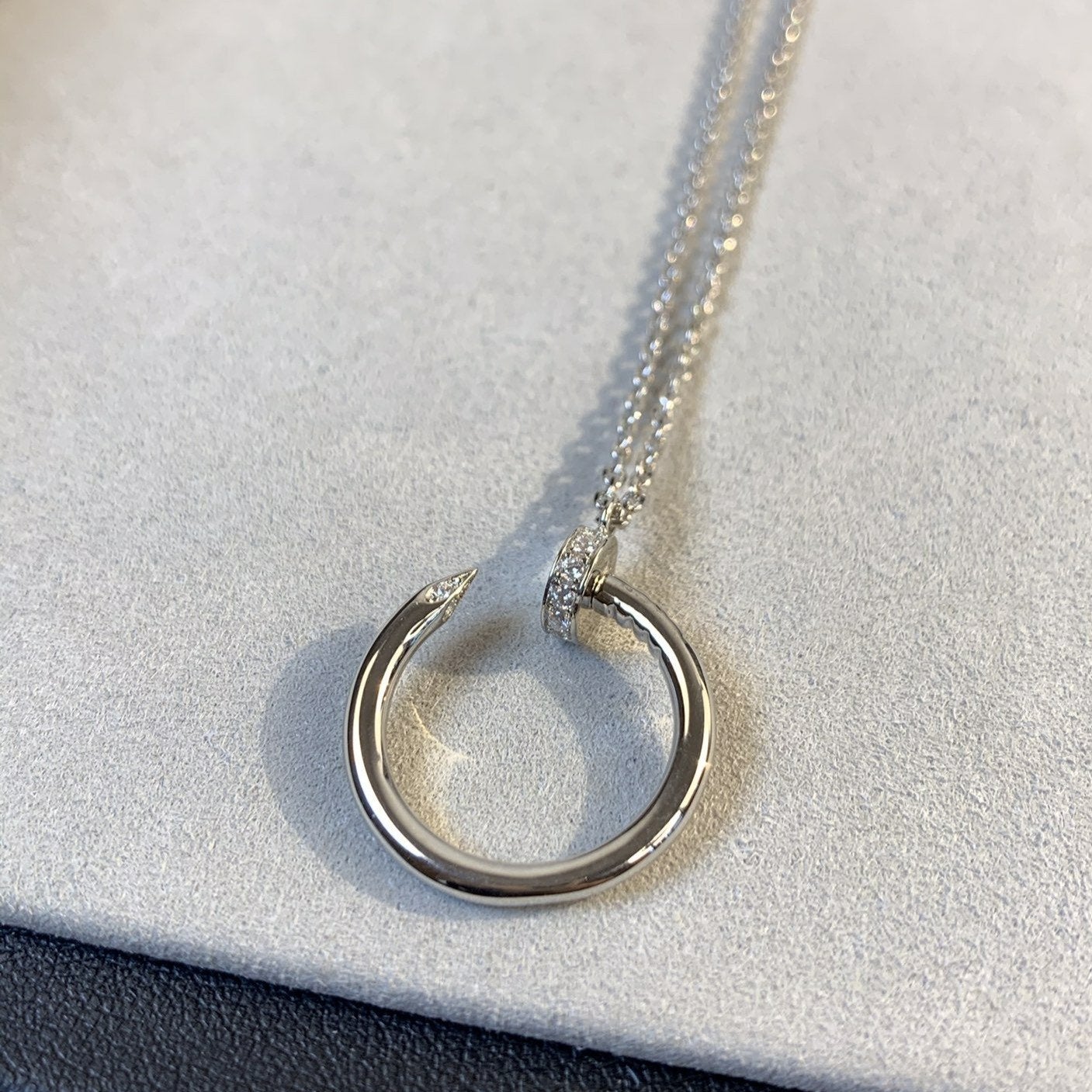 [Eterna Jewels]JUSTE NECKLACE SILVER