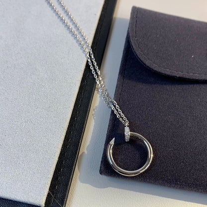 [Eterna Jewels]JUSTE NECKLACE SILVER
