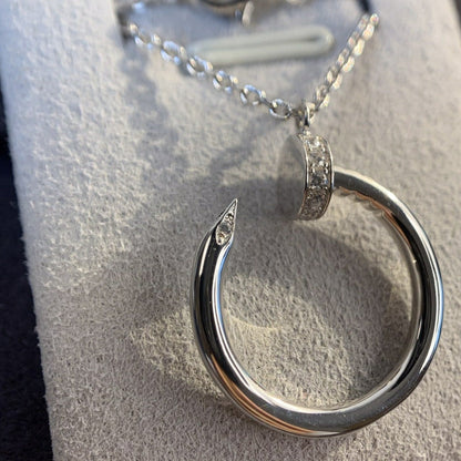 [Eterna Jewels]JUSTE NECKLACE SILVER