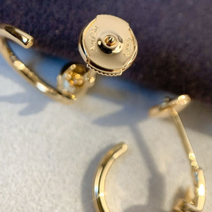 [Eterna Jewels]JUSTE EARRINGS PINK GOLD
