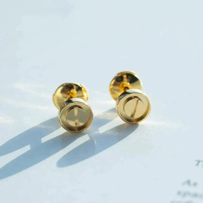[Eterna Jewels]LOVE EARRINGS GOLD 10MM