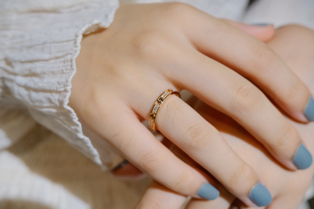 [Eterna Jewels]LOVE RING 2.65MM DIAMOND