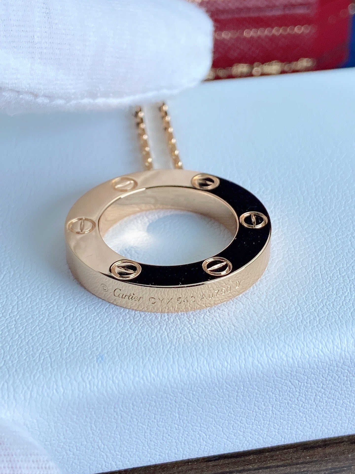 [Eterna Jewels]LOVE NECKLACE 16MM
