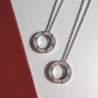 [Eterna Jewels]LOVE NECKLACE ADJUSTABLE SILVER