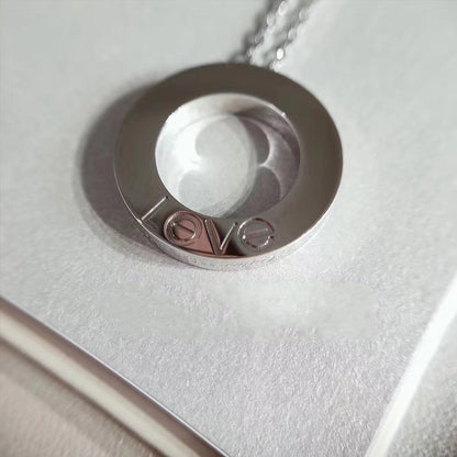[Eterna Jewels]LOVE NECKLACE ADJUSTABLE SILVER
