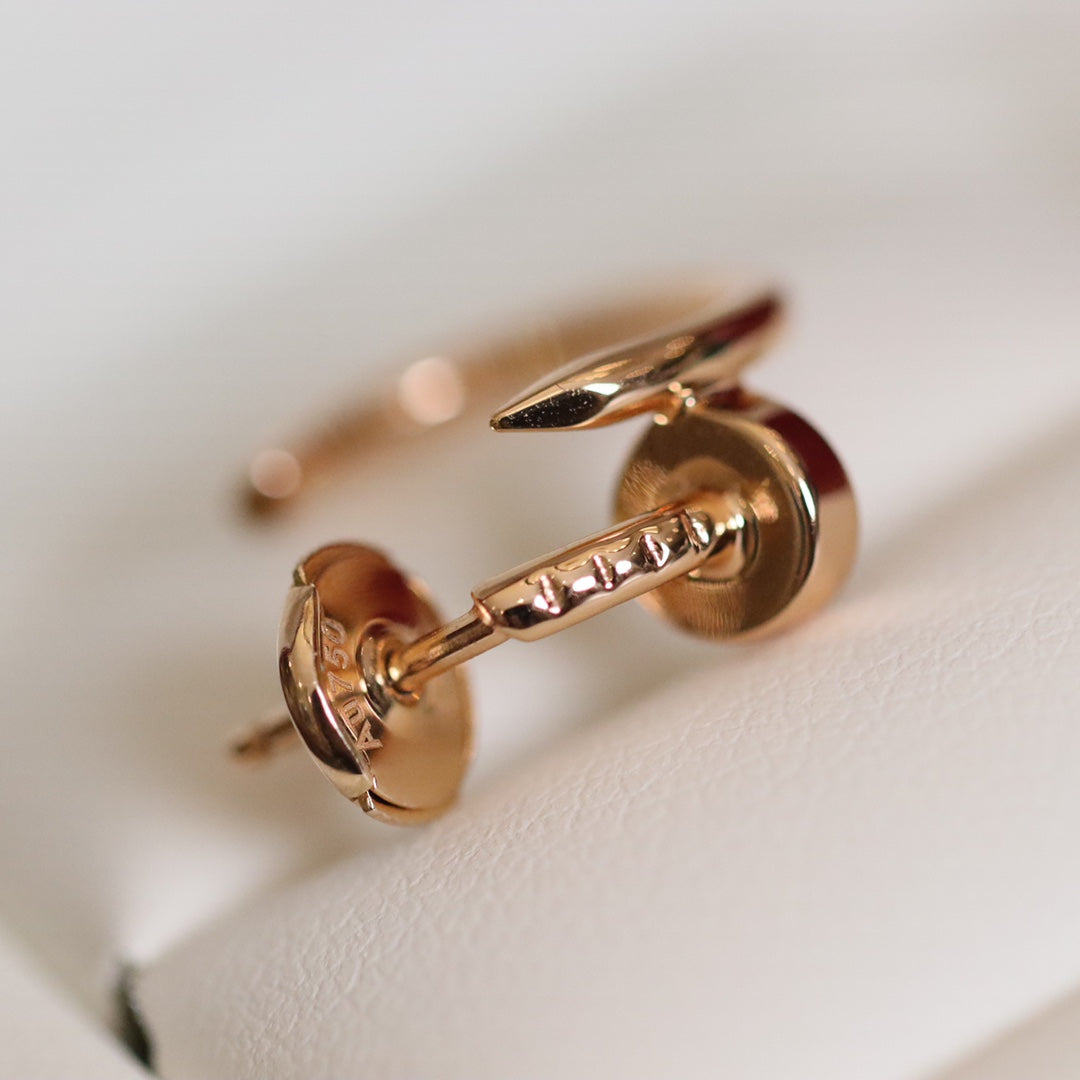 [Eterna Jewels]JUSTE EARRINGS PINK GOLD