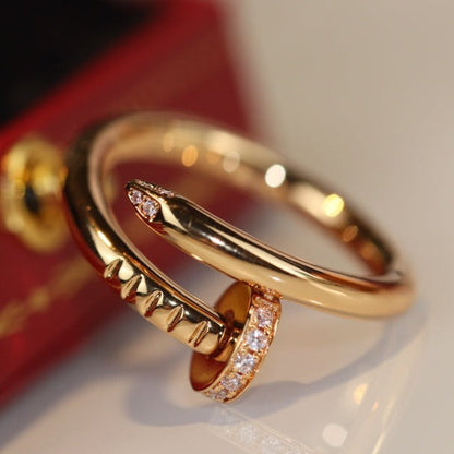 [Eterna Jewels]JUSTE RING 2.65MM GOLD DIAMOND