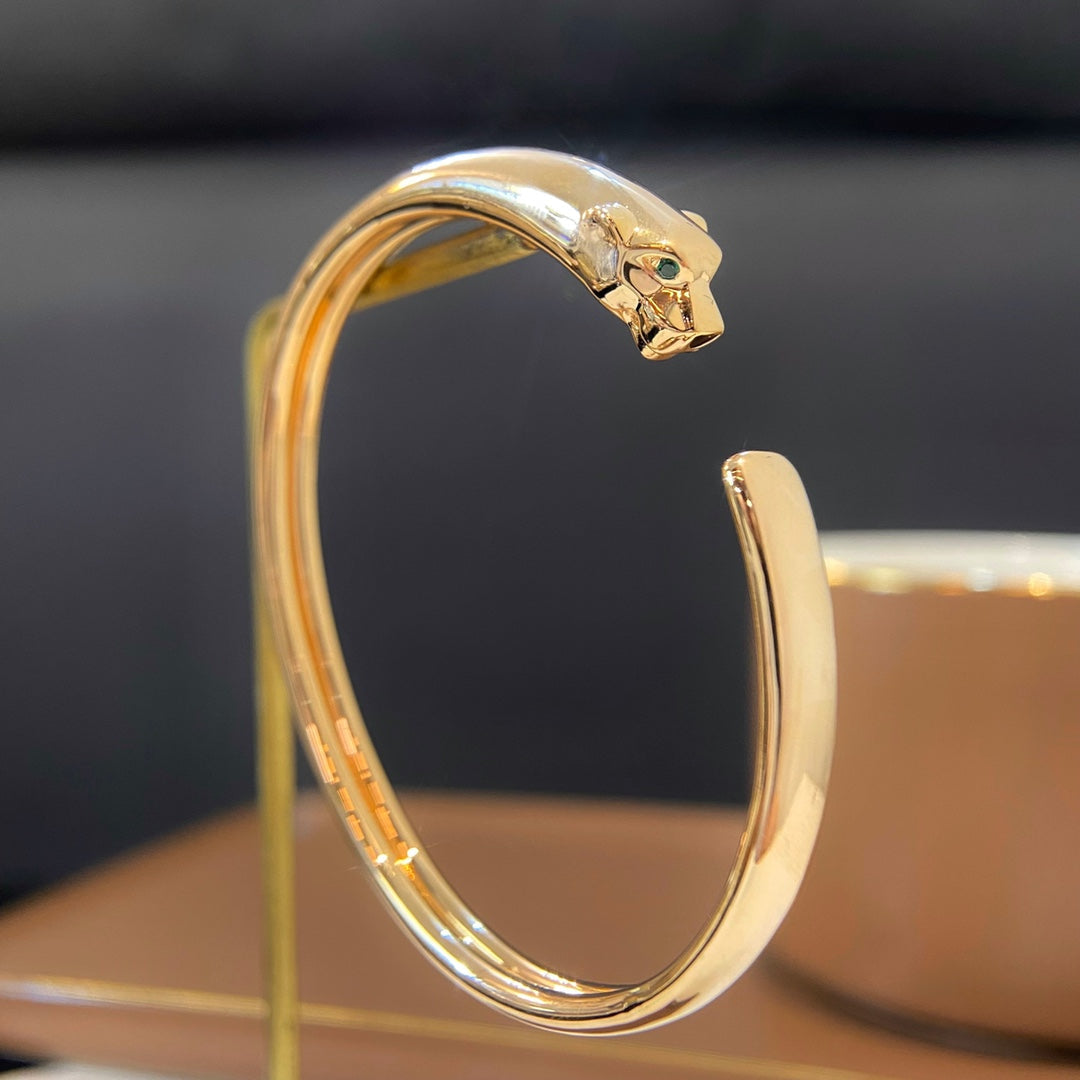 [Eterna Jewels]PANTHERE GOLD OPEN BRACELET