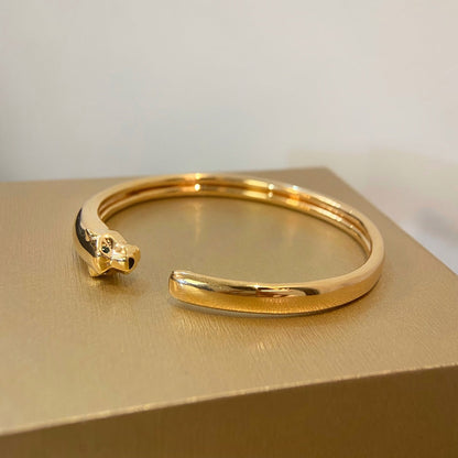[Eterna Jewels]PANTHERE GOLD OPEN BRACELET