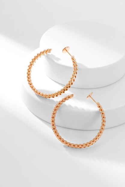 [Eterna Jewels]CLASH HOOP EARRINGS