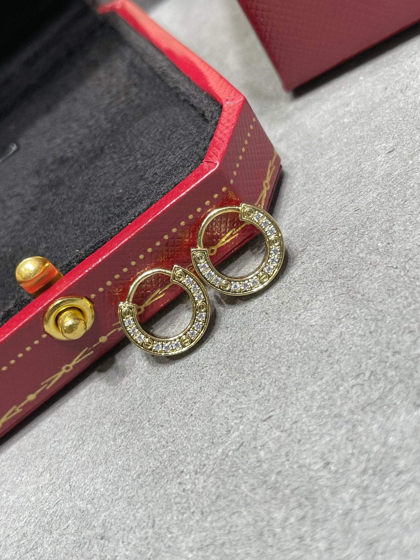 [Eterna Jewels]LOVE DIAMOND EARRINGS