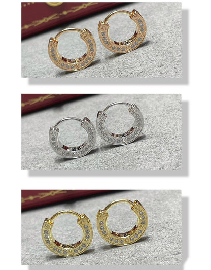 [Eterna Jewels]LOVE DIAMOND EARRINGS