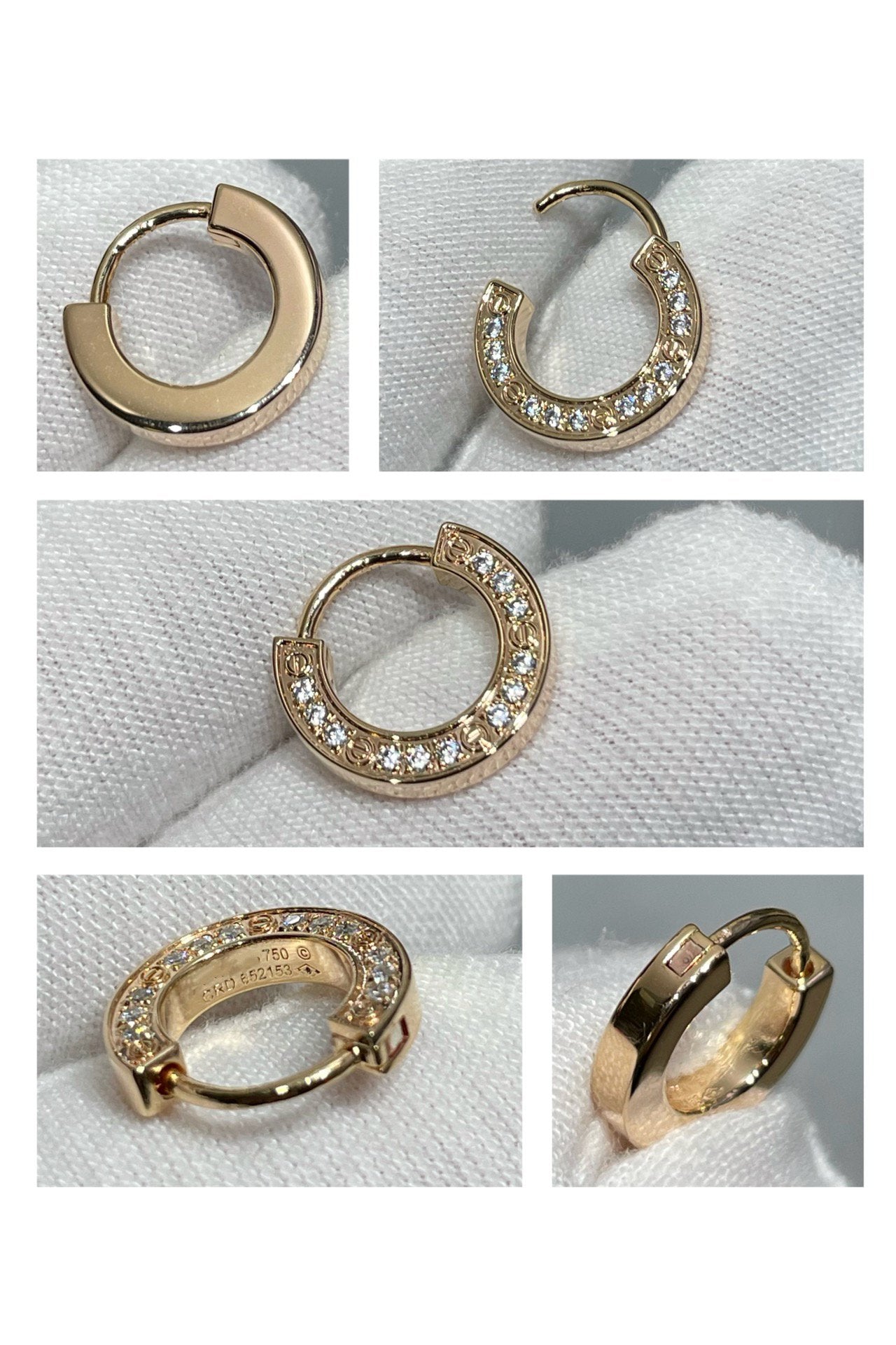 [Eterna Jewels]LOVE DIAMOND EARRINGS