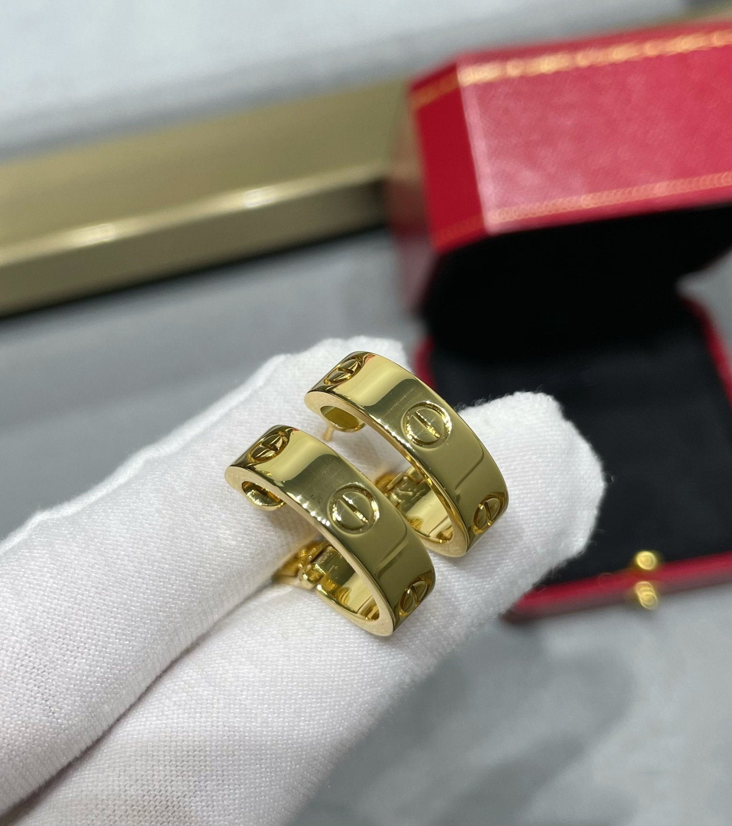 [Eterna Jewels]LOVE 5.5MM EARRINGS