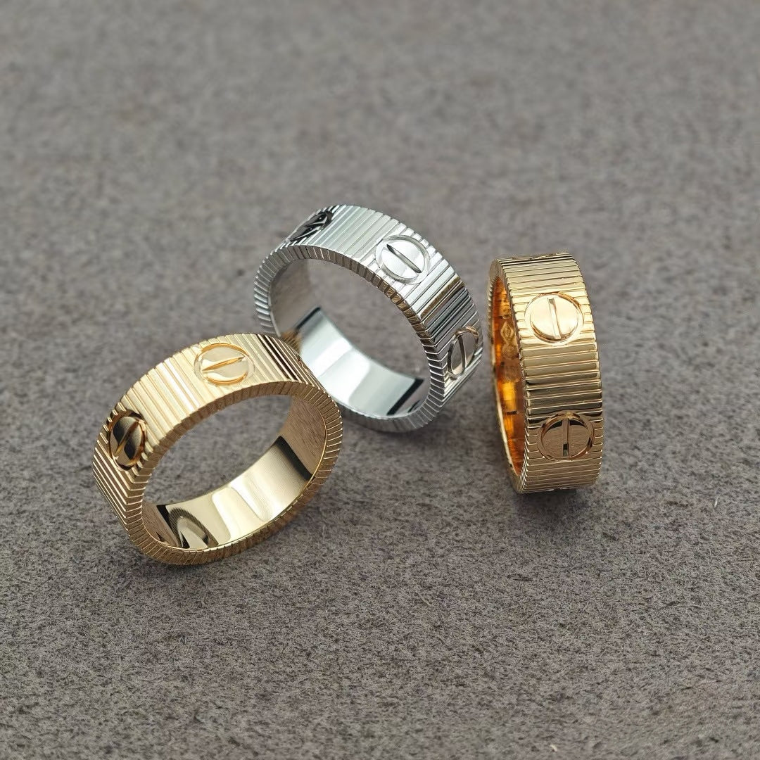 [Eterna Jewels]LOVE 6.5MM RING