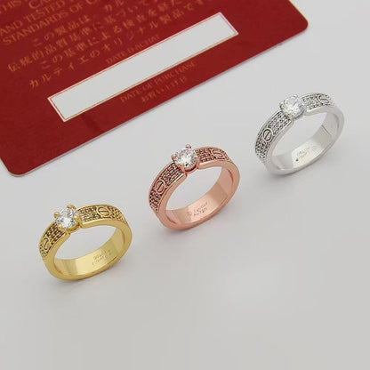 [Eterna Jewels]Starry Sky Diamond Ring