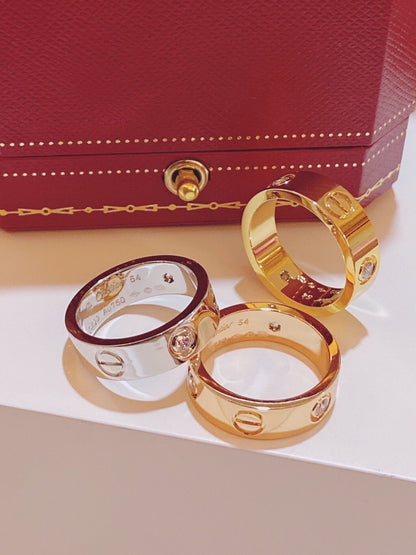 [Eterna Jewels]Three-Diamond Ring