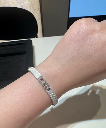 [Eterna Jewels]2026 BRAND-NEW FROSTED BRACELET WITH DIAMONDS THREE COLORS