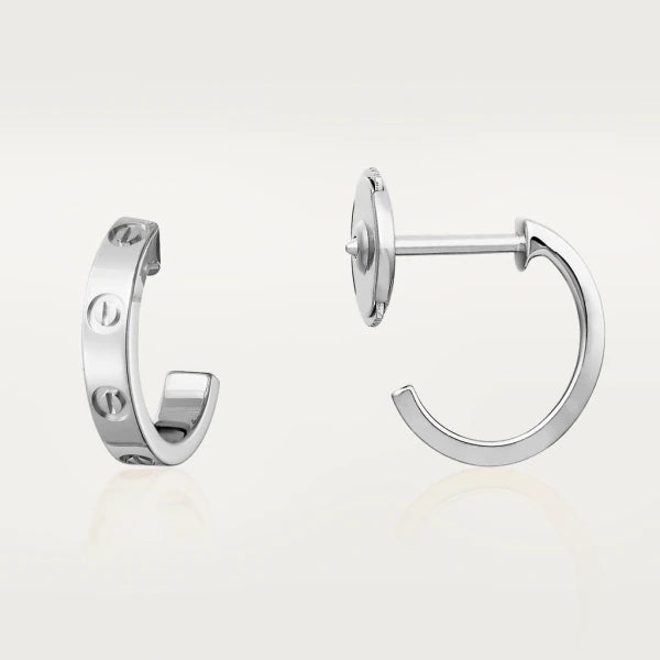 [Eterna Jewels]LOVE EARRINGS 2.65MM SILVER