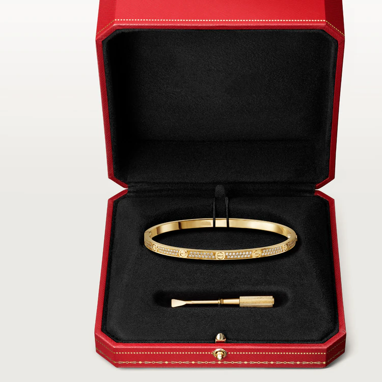 [Eterna Jewels]LOVE BRACELET 3.65MM DIAMOND-PAVED