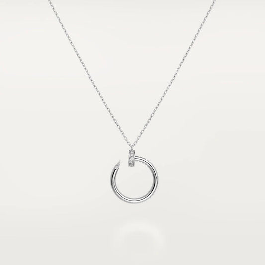 [Eterna Jewels]JUSTE NECKLACE SILVER