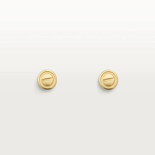 [Eterna Jewels]LOVE EARRINGS GOLD 10MM