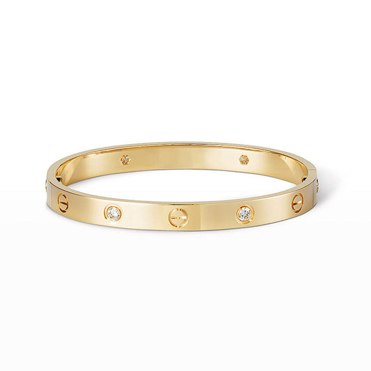 [Eterna Jewels]LOVE BRACELET 6.1MM 4 DIAMONDS