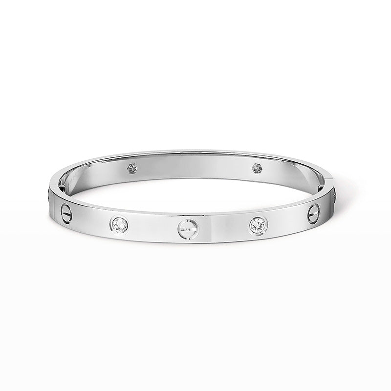 [Eterna Jewels]LOVE BRACELET 6.1MM 4 DIAMONDS
