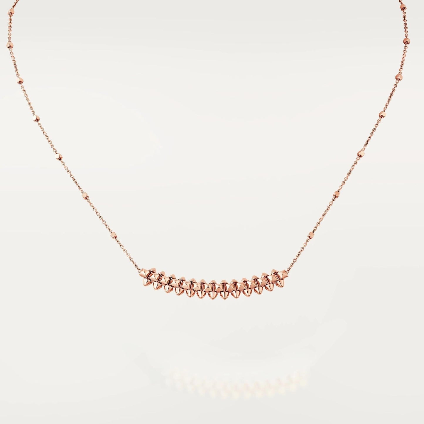[Eterna Jewels]CLASH PINK GOLD NECKLACE