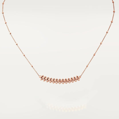 [Eterna Jewels]CLASH PINK GOLD NECKLACE