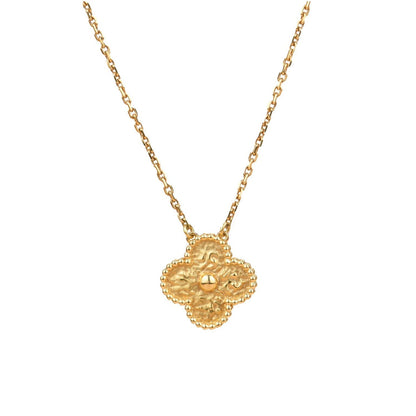 [Eterna Jewels]CLOVER 15MM  BRONZING NECKLACE