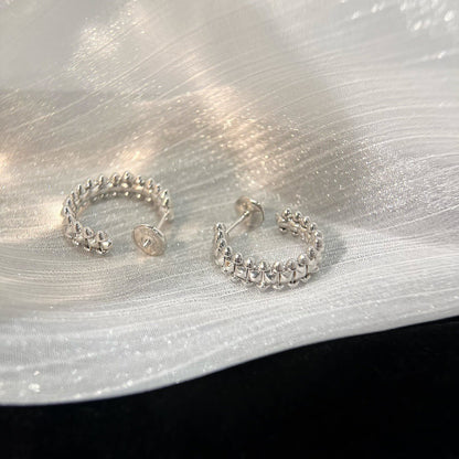 [Eterna Jewels]CLASH SMALL HOOP EARRINGS