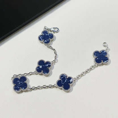 [Eterna Jewels]CLOVER 5 MOTIF PIETERSITE BRACELET COLLECTION
