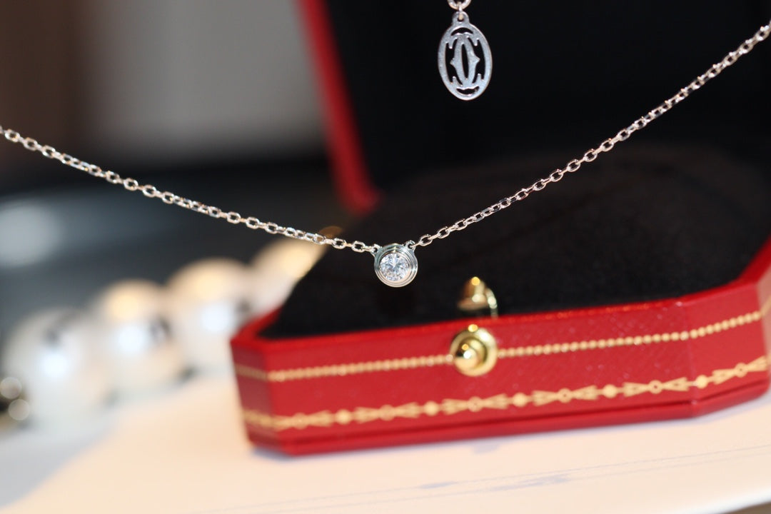 [Eterna Jewels]DAMOUR DIAMOND NECKLACE