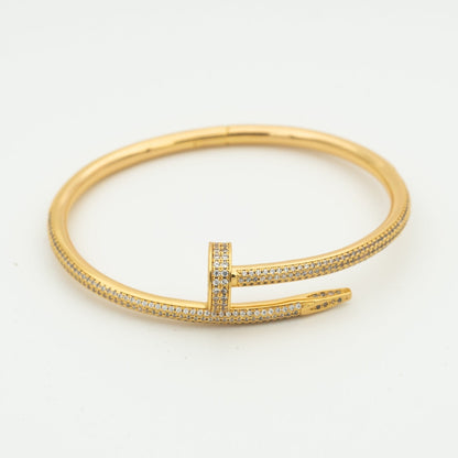 [Eterna Jewels]JUSTE BRACELET 3.5MM ALL DIAMONDS
