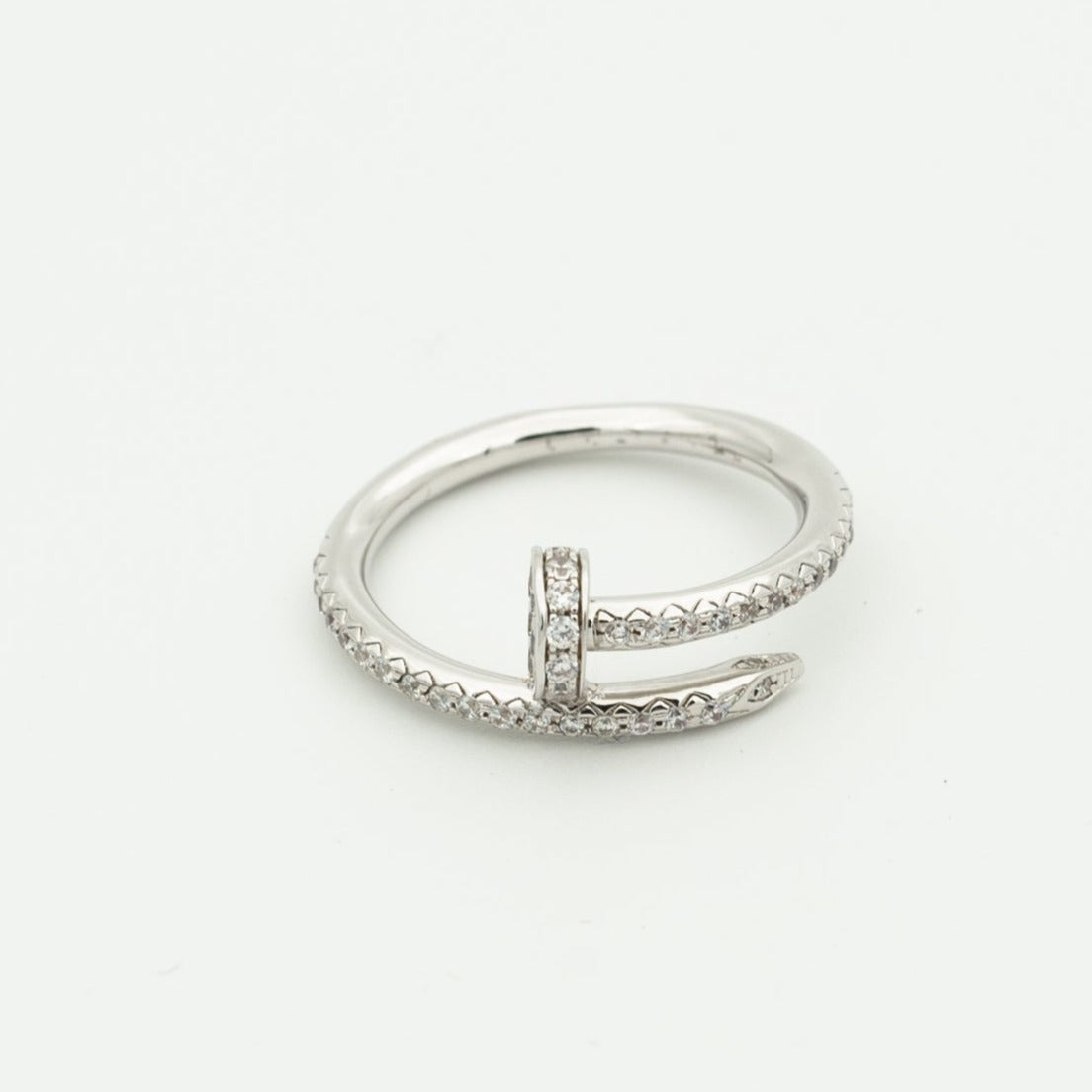 [Eterna Jewels]JUSTE RING 1.8MM SILVER DIAMONDS