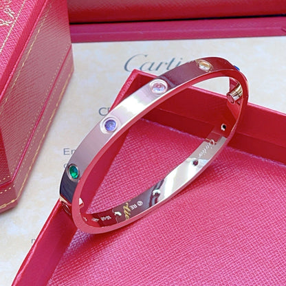 [Eterna Jewels]2026 RAINBOW LOVE BRACELET 6.1MM  10 DIAMONDS
