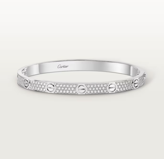 [Eterna Jewels]NEW-LOVE-4.8MM-Width Diamond-Studded Bracelet