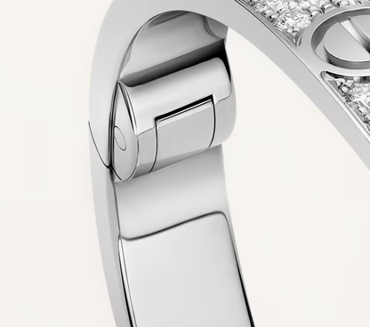 [Eterna Jewels]NEW-LOVE-6.1MM-Width Diamond-Studded Bracelet