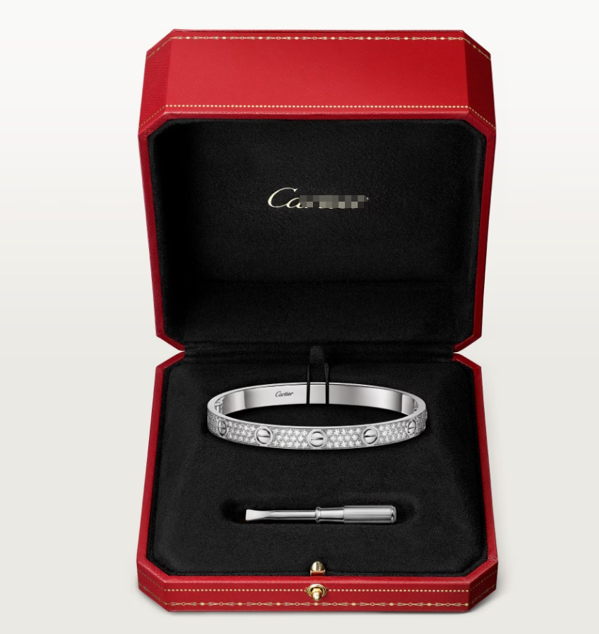 [Eterna Jewels]NEW-LOVE-6.1MM-Width Diamond-Studded Bracelet