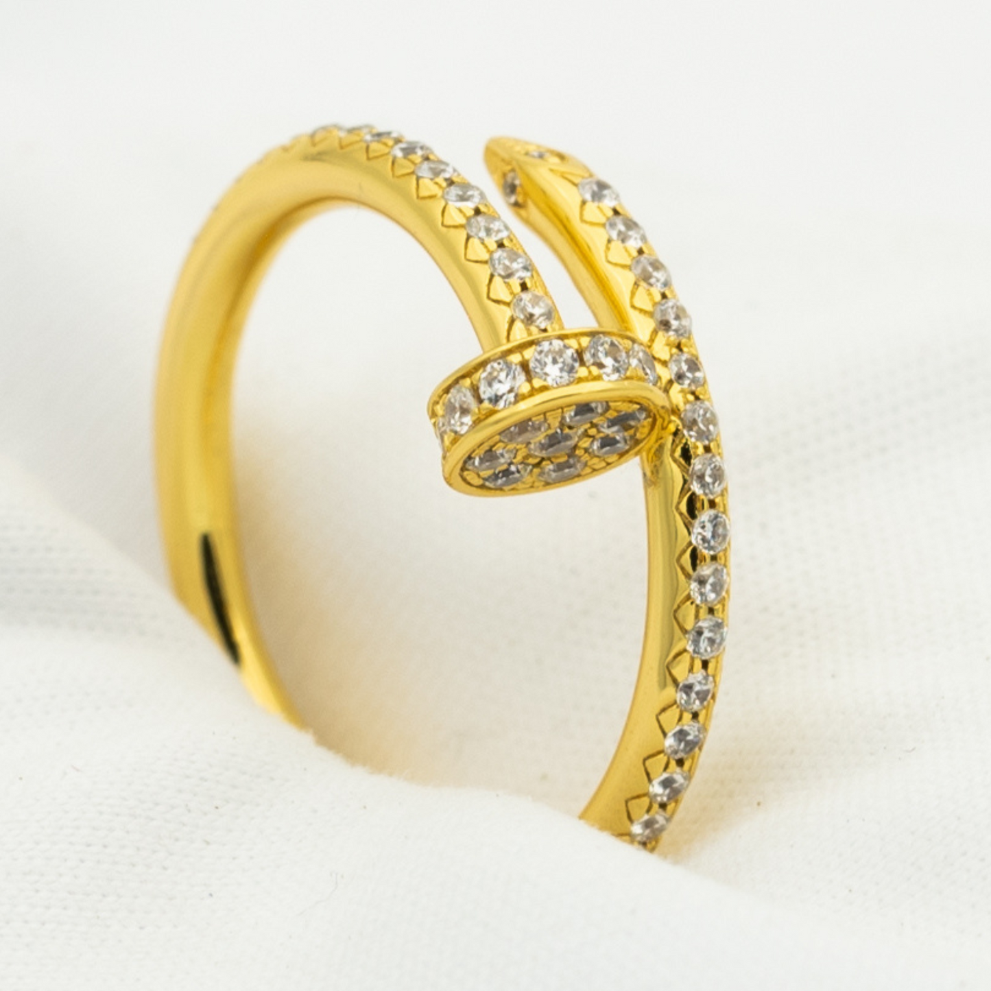 [Eterna Jewels]JUSTE RING 1.8MM GOLD DIAMONDS