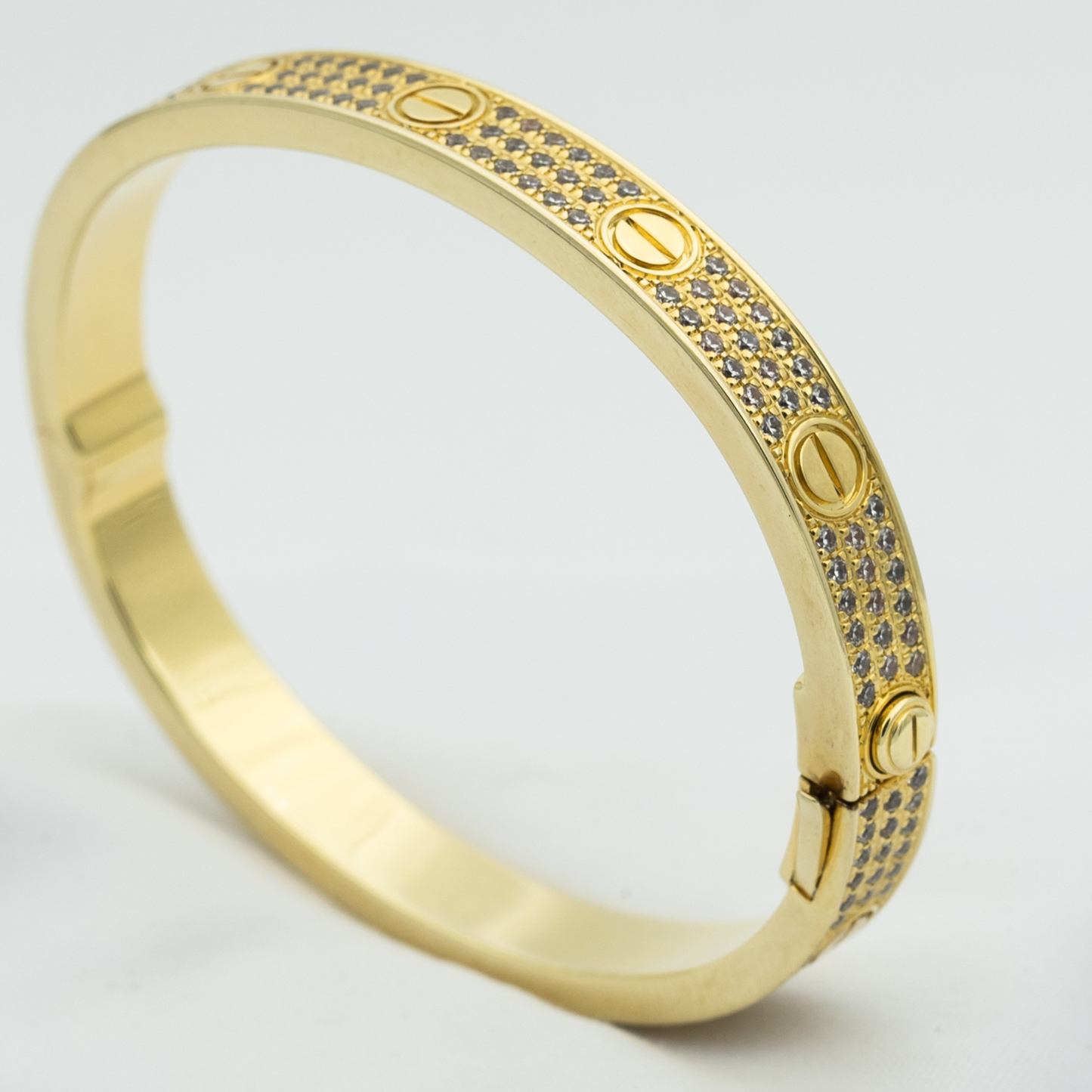 [Eterna Jewels]LOVE BRACELET 6.1MM DIAMOND-PAVED