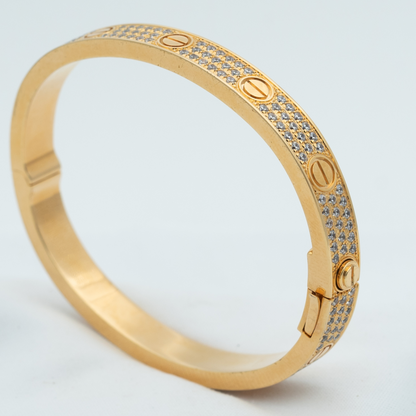 [Eterna Jewels]LOVE BRACELET 6.1MM DIAMOND-PAVED