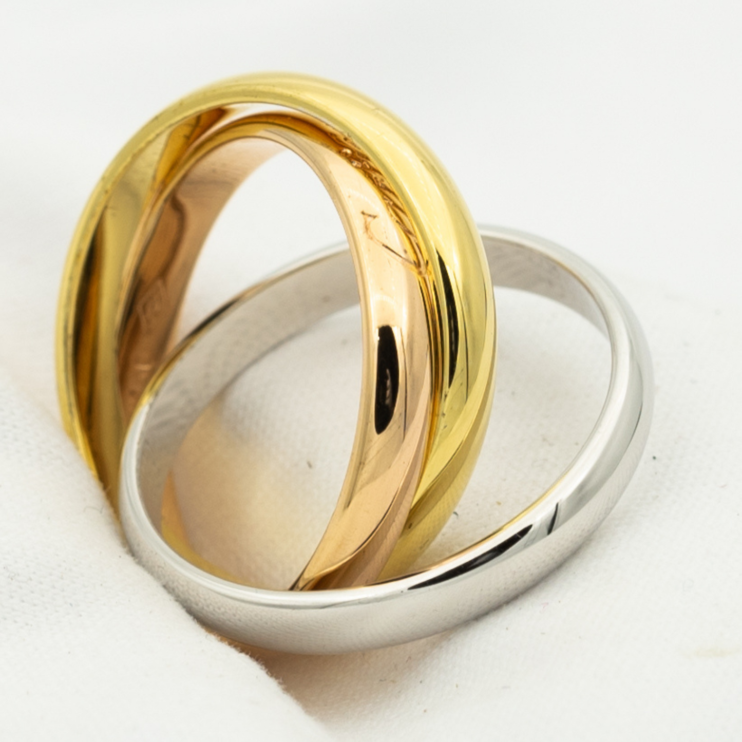 [Eterna Jewels Jewelry]TRINITY RING GOLD PINK GOLD SILVER
