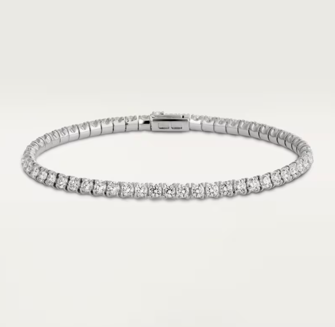 [Eterna Jewels]  CLASSIC BASEBALL BRACELAT, 52 DIAMOND