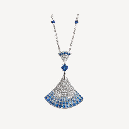 [Eterna Jewels]DREAM NECKLACE AGATE SILVER DIAMOND