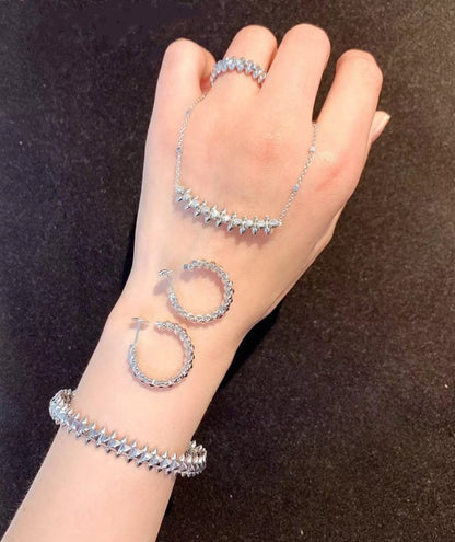 [Eterna Jewels]CLASH SILVER BRACELET